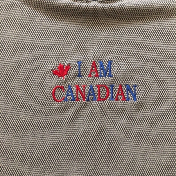 Vintage I Am Canadian Men’s Tee - Picture 2 of 6